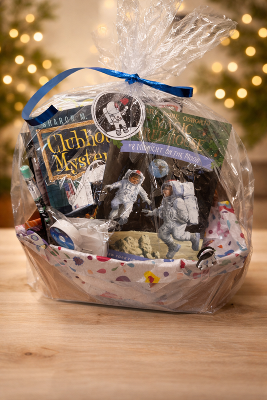Space-Themed Gift Basket