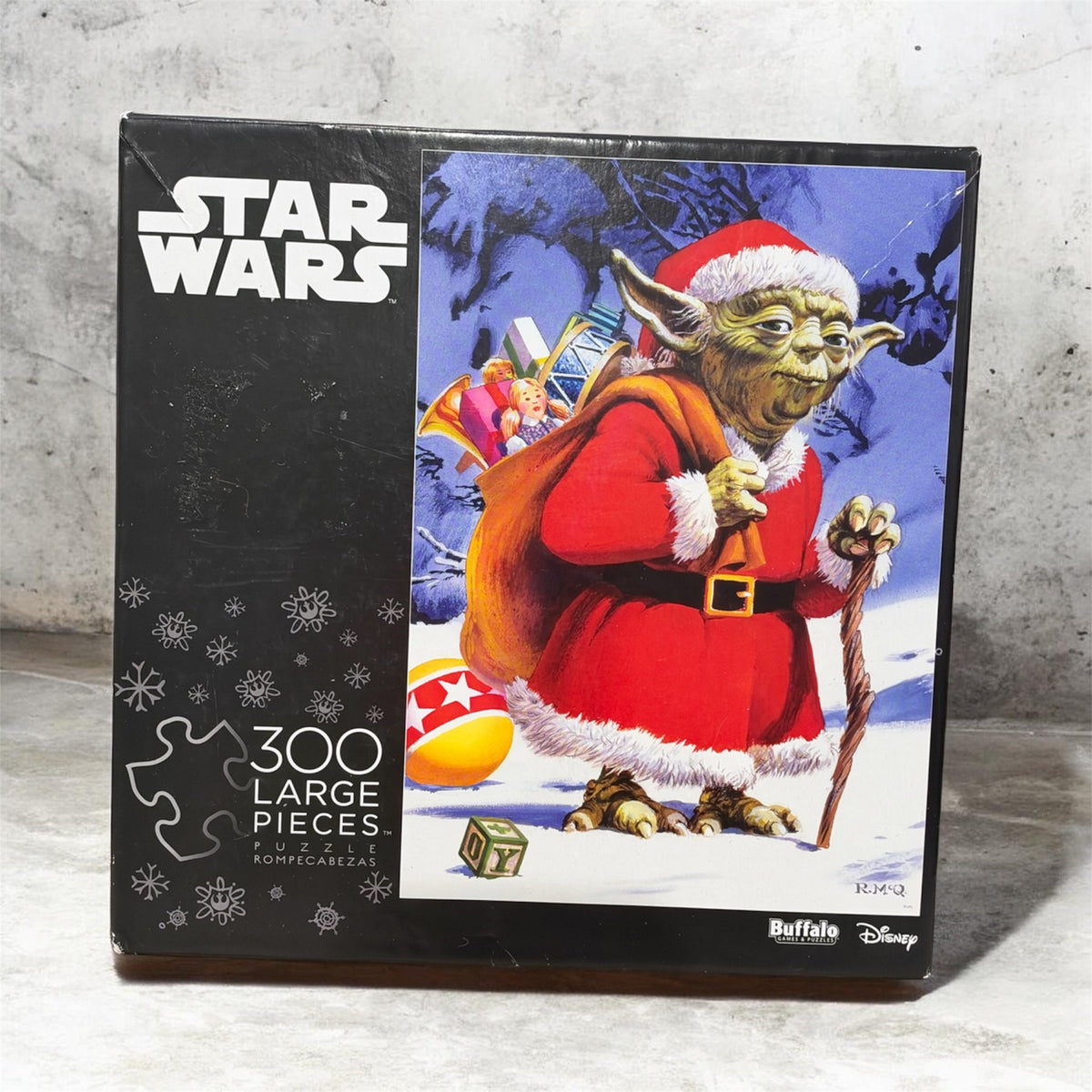 Star Wars Santa Yoda Christmas Puzzle