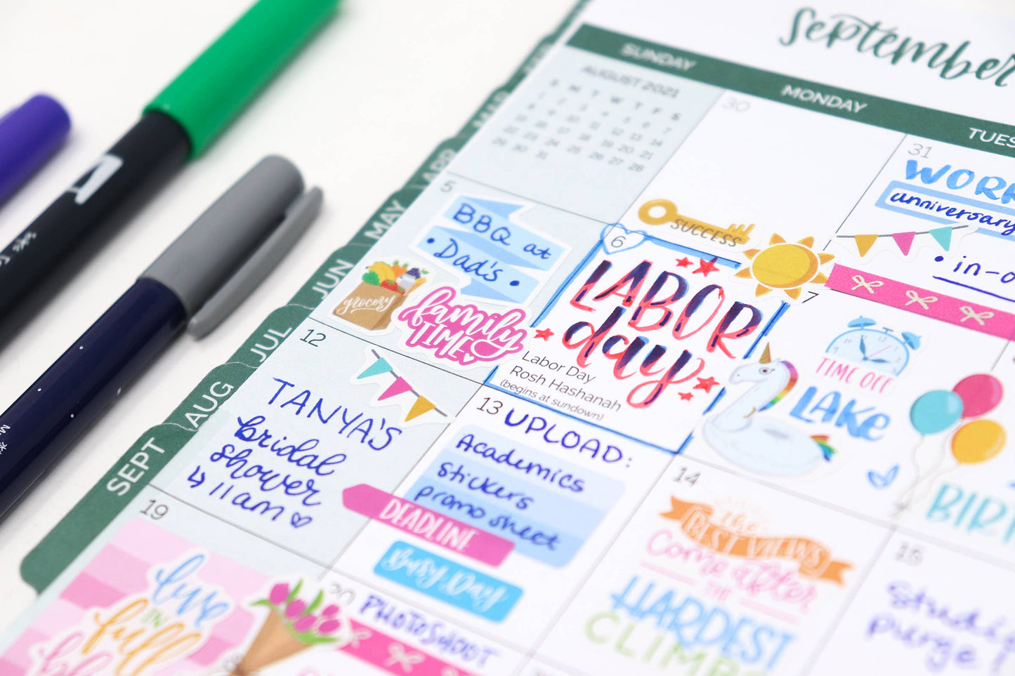 Sticker Pack for Planners: 708 Classic Stickers for Planning