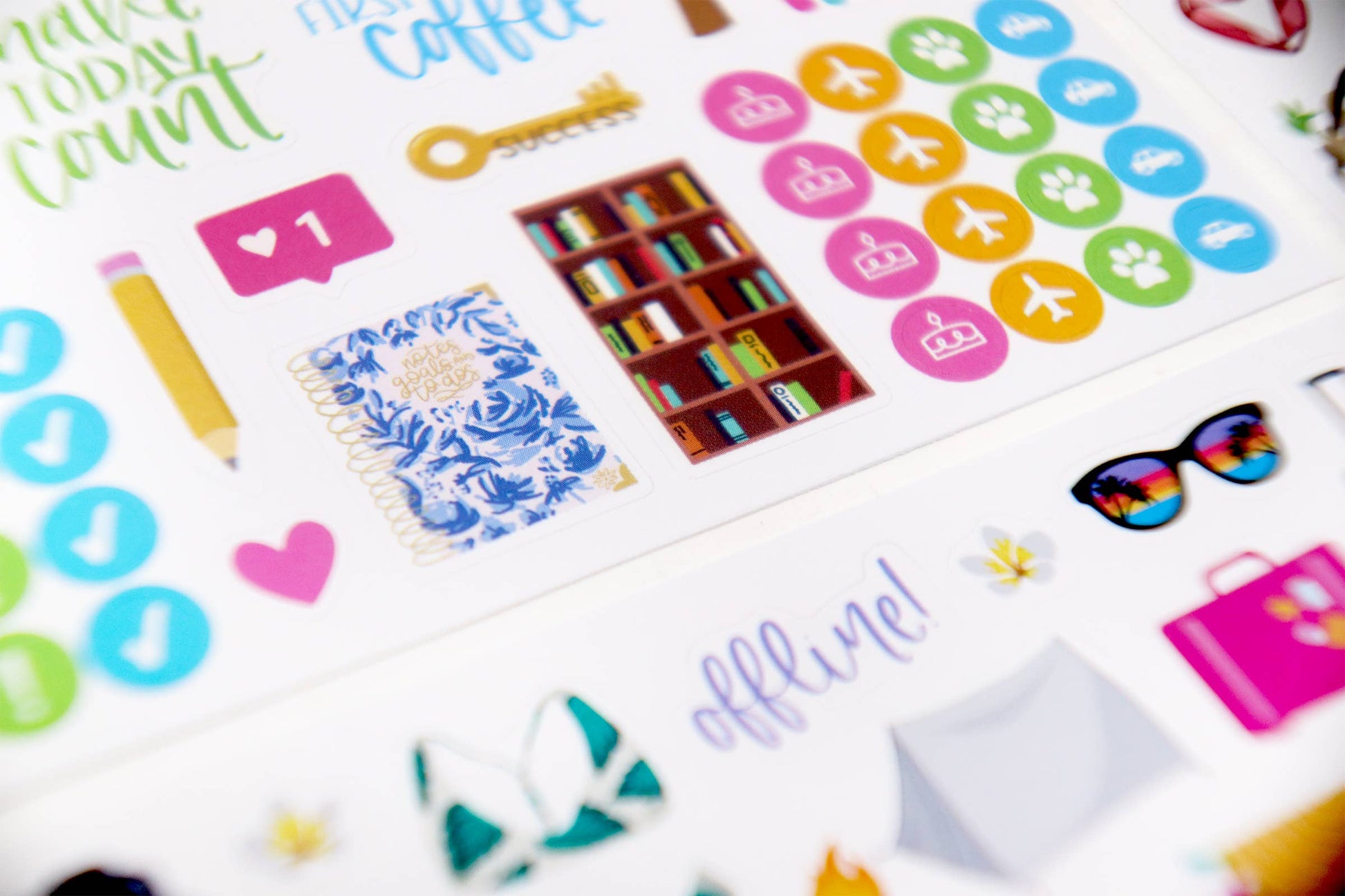 Sticker Pack for Planners: 708 Classic Stickers for Planning