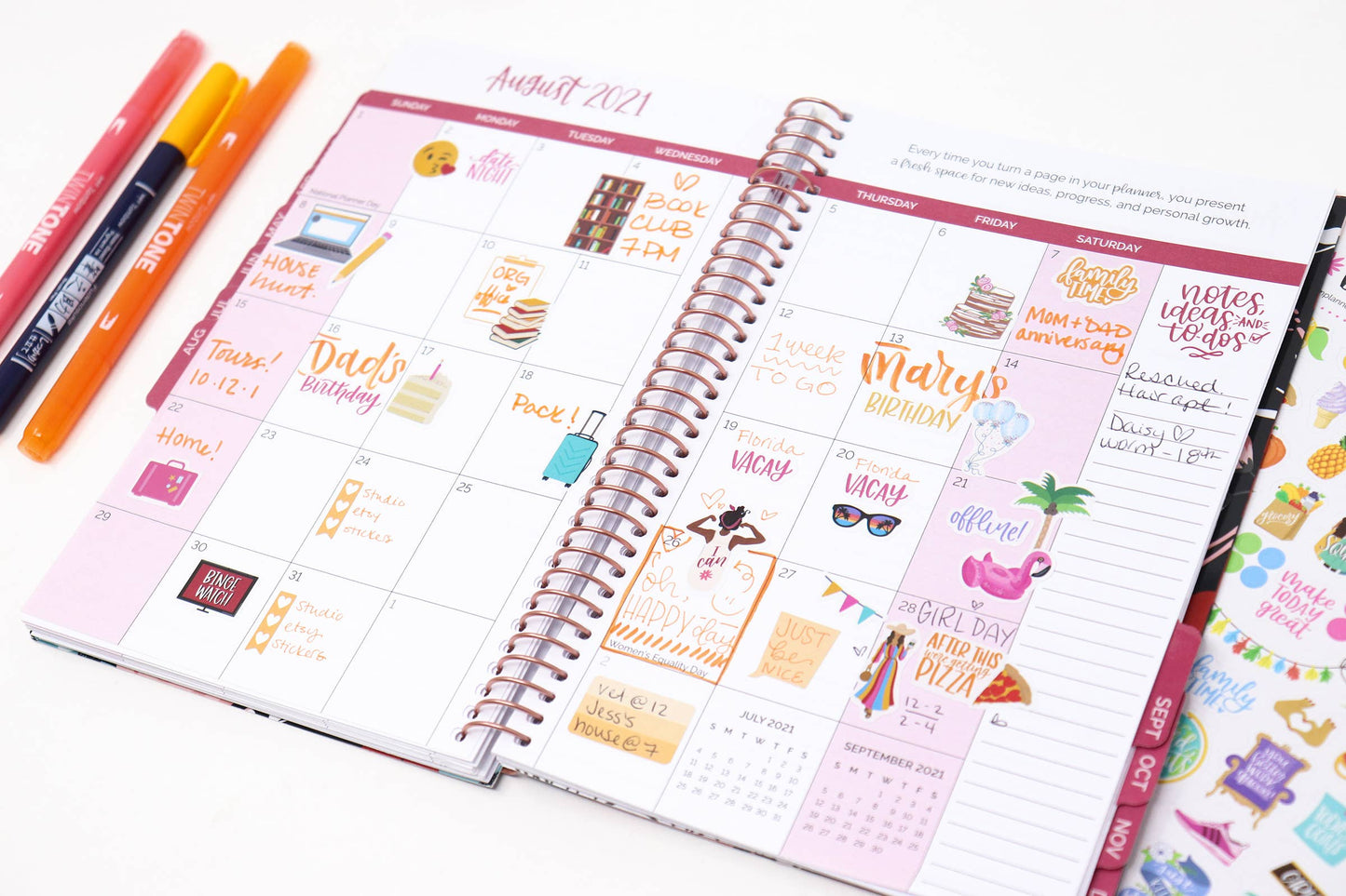 Sticker Pack for Planners: 708 Classic Stickers for Planning