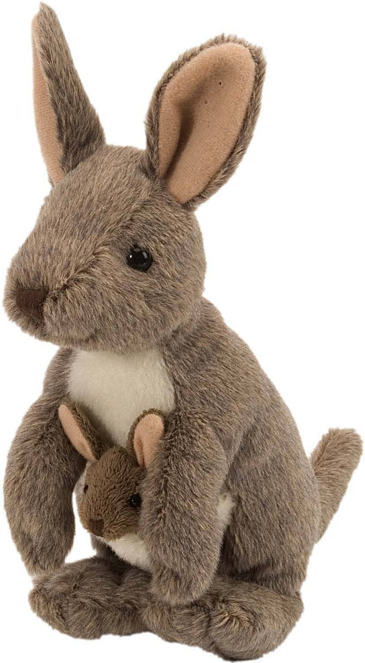 Plushie: Kangaroo with Joey 8" Stuffed Animal