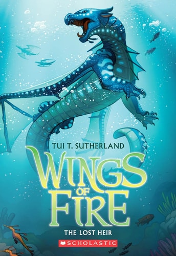 Cover of Wings of Fire: The Lost Heir by Tui T. Sutherland​
