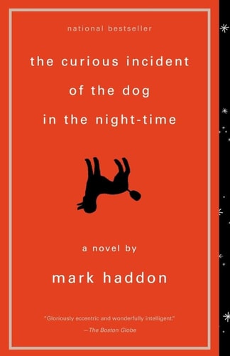 The Curious Incident of the Dog in the Night Time by Mark Haddon literary fiction mystery novel book cover