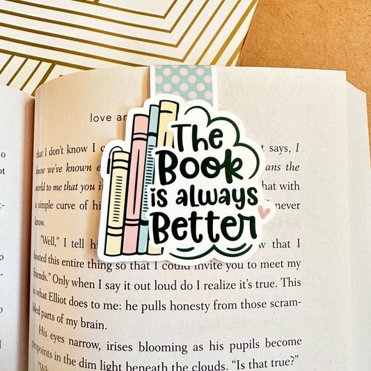 Bookmark, Magnetic: The Book is Always Better