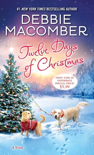 Cover of Twelve Days of Christmas by Debbie Macomber, a cozy holiday romance novel featuring festive Christmas themes and winter charm.