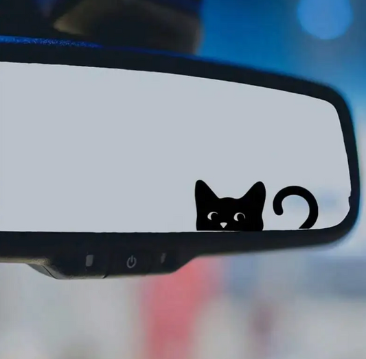 Vinyl Black Cat Sticker