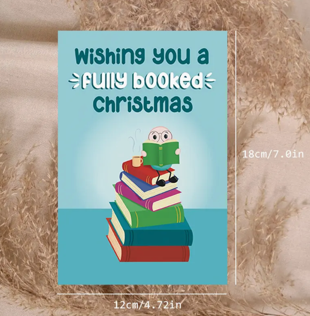 Christmas Card: Wishing You a Fully Booked Christmas