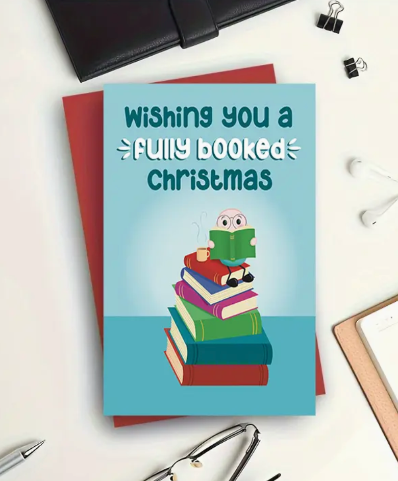 Christmas Card: Wishing You a Fully Booked Christmas